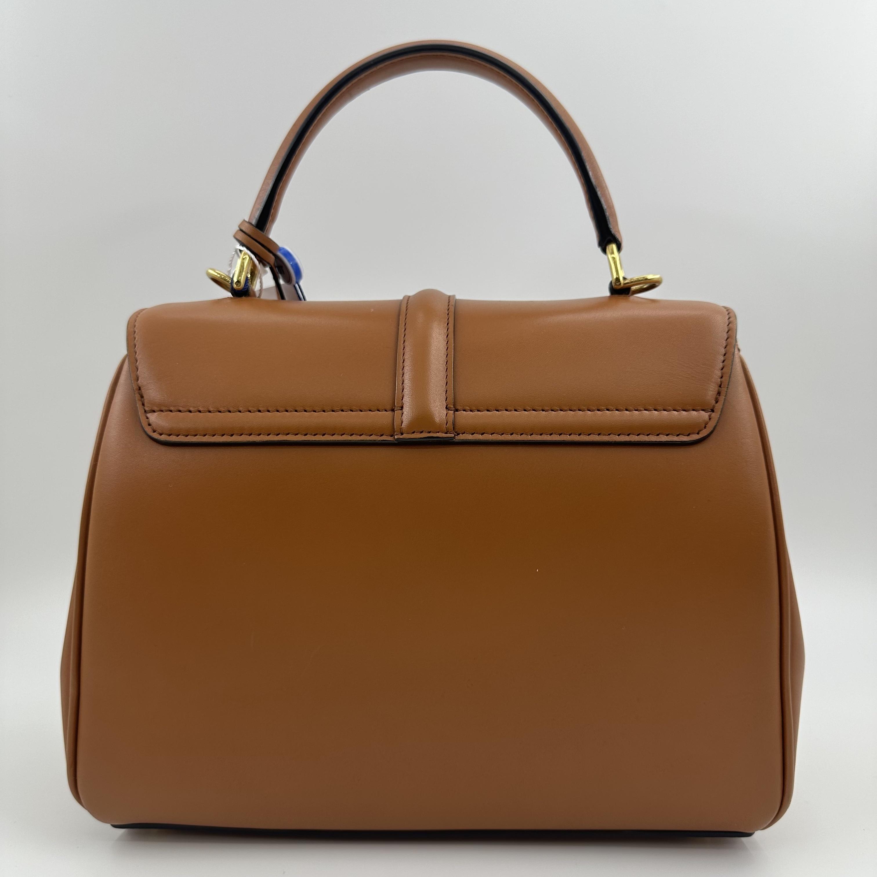 Pre-owned Celine leather tote shoulder/handbag