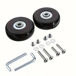 Durable And Flexible Replacement Wheels for Travel Luggage, Suitable, Easy Install Wheels for Suitcase & Luggage