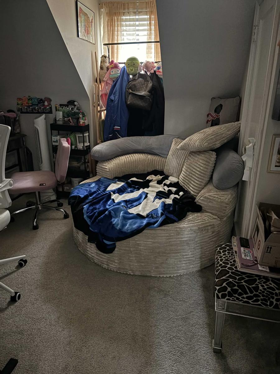 Item: Beige Plush Corduroy