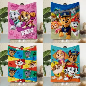 Animation Patrols Printed Blanket Picnic Blankets Warm Blanket Soft and Comfortable PAWs Blanket Home Travel Birthday Gift