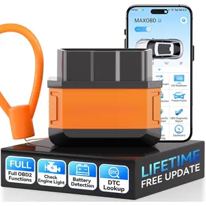 KW906 OBD2 Scanner , Professional Code Reader & Scan Tool for  , Automotive Diagnostic Tool to Check Engine Light & Clear Fault Codes, Auto Scan, Live Data,  Test