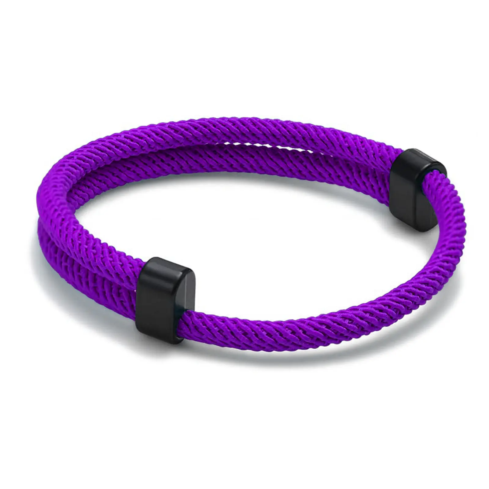 Purple Milan rope bracelet