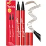 Vevivia Beauty Women's 2-Pack 4-Tip Liquid Micro Brow Enhancing Color Pens - All-Day Wear, Sunscreen, Fills Gaps & Hairline, #SohoChic Best Value Set, Eyebrow Products, Natural Eyebrow Pencil, Waterproof Brow Pen, Cosmetic, Makeup Products