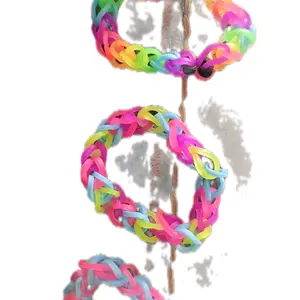 Rainbow Loop Bracelets - Colorful Fashion Accessory for Rainbow Loop Enthusiasts