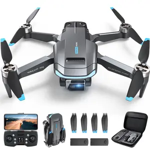 GPS Drone F194 with Camera for Adults 4K , AUOSHI Foldable Drone for Beginners with Auto Return Home, Optical Flow Positioning, Follow Me, Brushless Motor, 2 Batteries