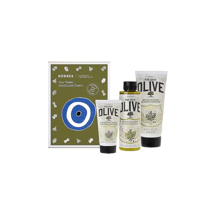 Korres Olive Blossom Body Care Collection 3 Piece Set
