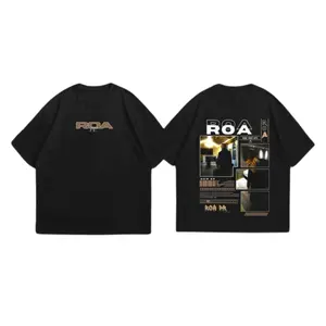 ROA Cinematic Night Scene EP Shirt Indie Hip Hop Visual Graphic Tee Gift for Music Fans Aesthetic Streetwear Shirt For Men Women