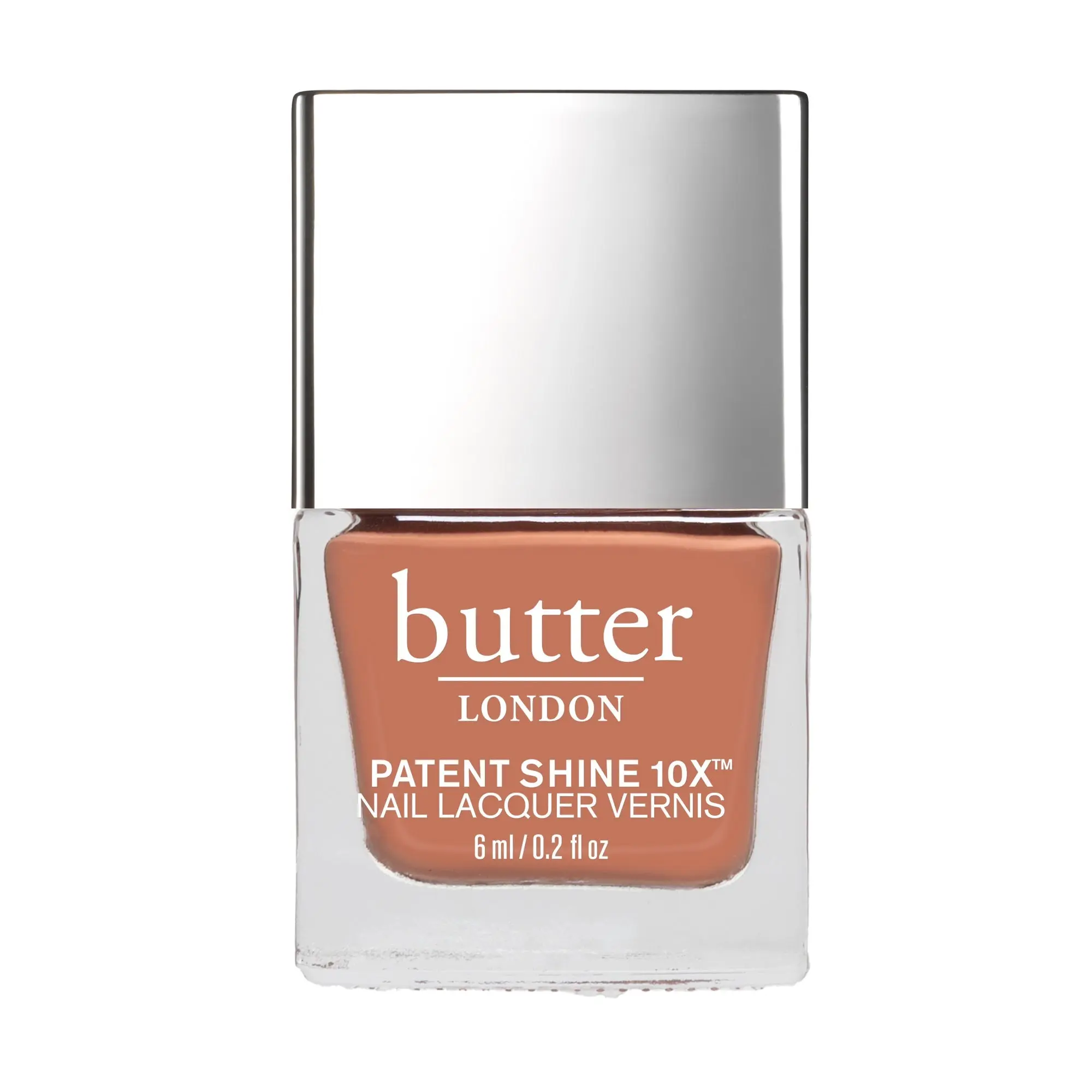butter LONDON Patent Shine 10X Nail Lacquer - Blushing Terracotta, 0.2 Fl Oz butter LONDON Patent Shine 10X Nail Lacquer - Blushing Terracotta, 0.2 Fl Oz