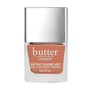 butter LONDON Patent Shine 10X Nail Lacquer - Blushing Terracotta, 0.2 Fl Oz