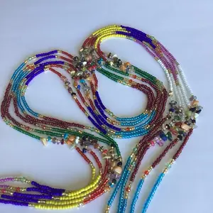 The chakra ( tie on waist beads )