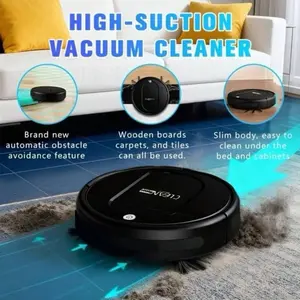 3-In-1 Robot Vacuum And Mop: Intelligent, Powerful Cleaning For Pet Hair, Dust, And Stubborn Stains With Wet/Dry Auto-Cleaning, Noise Reduction, And Smart Navigation