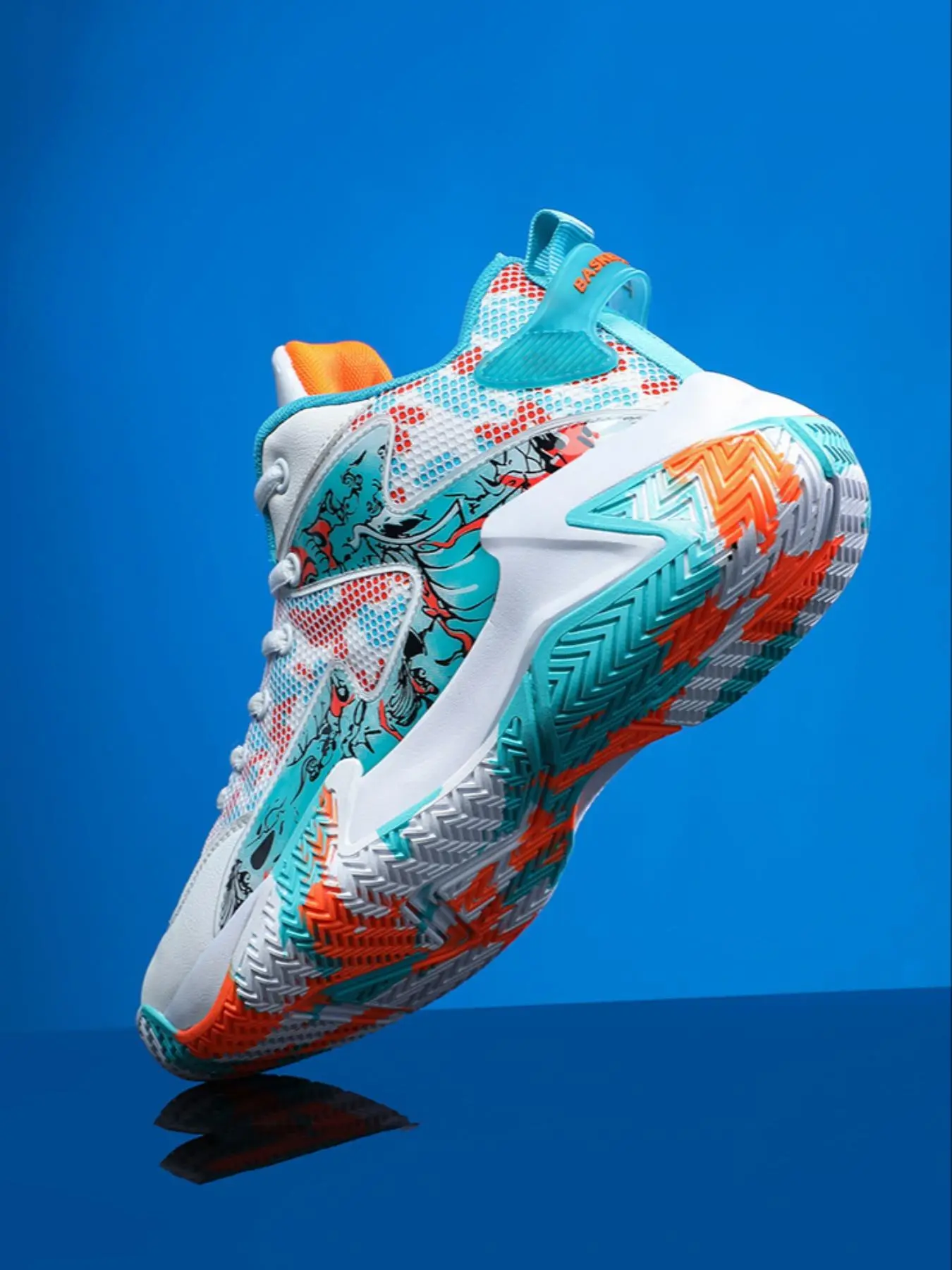 Men's Patchwork Pattern Lace-up Sneakers, Round Toe High Top Non-slip Running Shoes, Casual Comfortable Breathable Sports Shoes, All-match Walking Shoes, Outdoor Sneakers, Fashion Running Sneakers, Fashionable Running Shoes