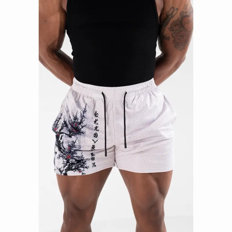 EKKO REBIRTH Double Layer Mesh Short | 4" Inseam | Zipper Pockets EKKO REBIRTH Double Layer Mesh Short | 4" Inseam | Zipper Pockets