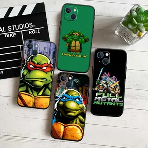 QE27 TMNT Phone Case for Samsung Galaxy S26 S25 S24 S23 S22 S21 A14 A15 A16 A35 Ultra Pro ProMax Cellphone Protector
