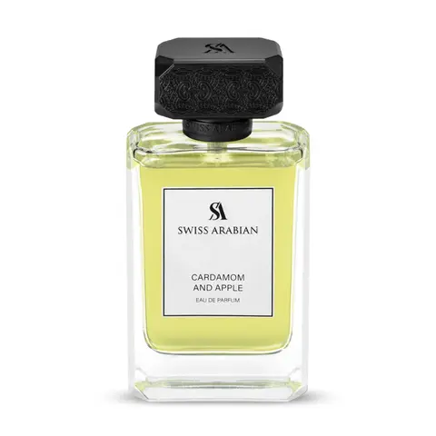 Swiss Arabian Cardamom and Apple - Eau de Parfum- 3.4 oz  - Long-Lasting Arabic Perfume for Men - Oriental, Spicy Fragrances