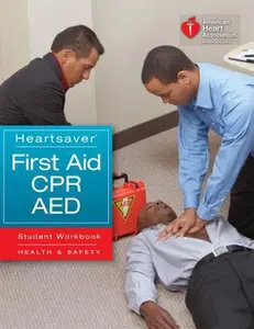 USED Book - Heartsaver First Aid CPR AED by American Heart Association (Paperback) - english