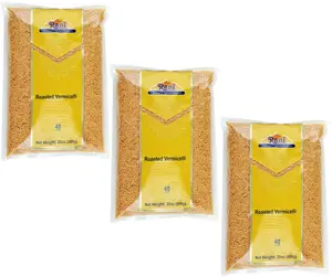 Rani Roasted Vermicelli (Roasted Wheat Noodles) 28oz (1.75lbs) 800g, Pack of 3 ~ All Natural | Vegan | NON-GMO | Indian Origin