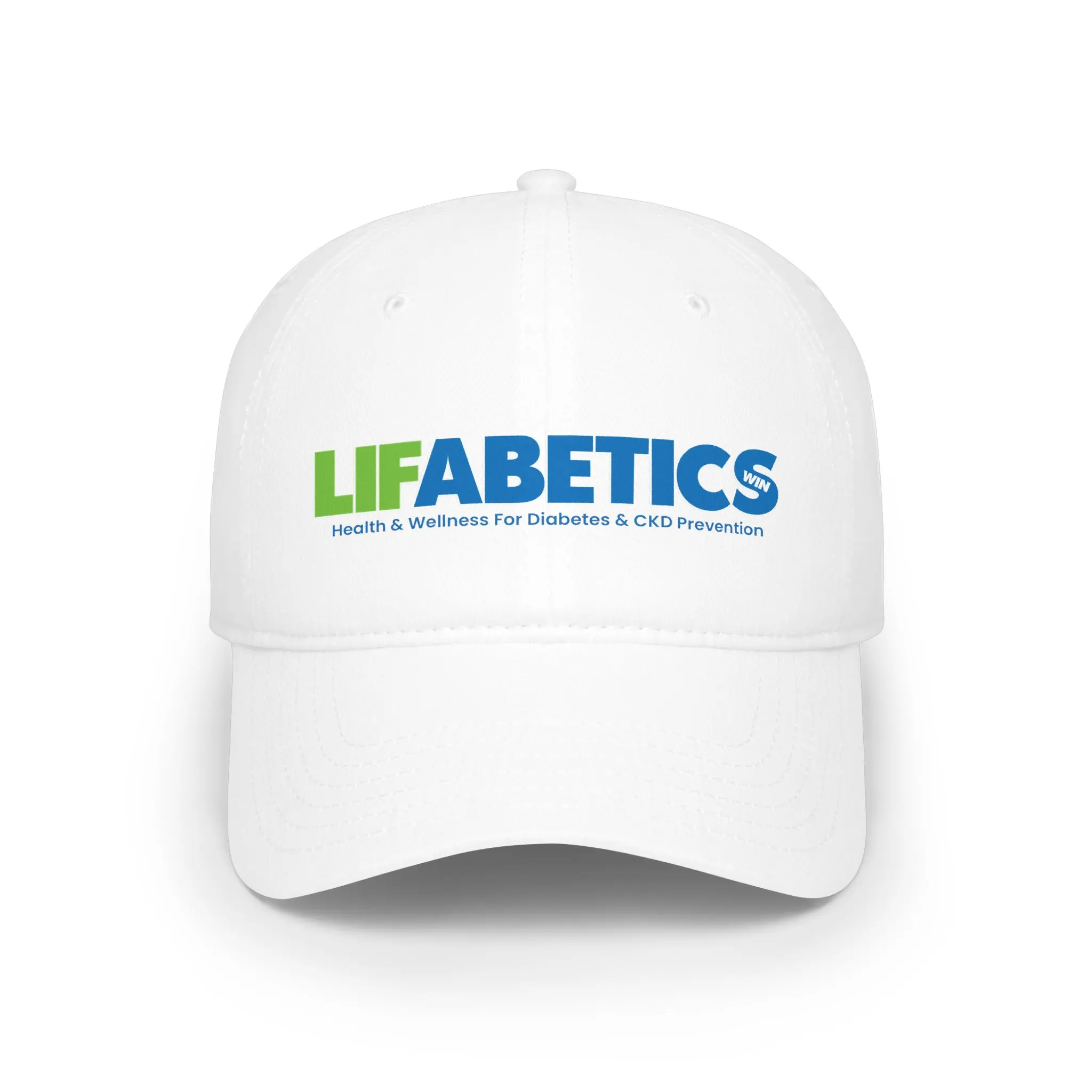 Lifabetics Win "LIFE" Gear | Low-Profile Baseball Cap