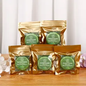 5 pcs. Premium Individually Wrapped Shower Steamers, Eucalyptus & Mint Natural Shower Steamers, Handmade Bath Steamers, Essential Oil Shower Steamers, Shower Bombs, Relax Gift, Spa Day, Birthday Gifts, Gift for Girlfriend, Sinus Relief.