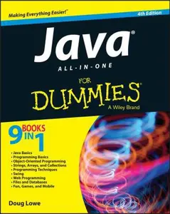 USED-Java All-in-One For Dummies by Doug Lowe (Paperback)