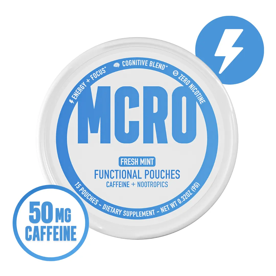 MCRO Energy Pouches - Fresh Mint