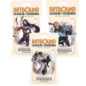 Riftbound : League of Legends - Spiritforged Sleeved Booster Packs