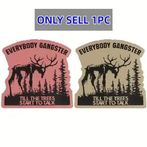 Tiil Trees Start to Talk Western Embroidery Patch, Embroidery Design, Back Adhesive Iron-On, Suitable for Clothes Jackets Hats Accessories, 1 Piece