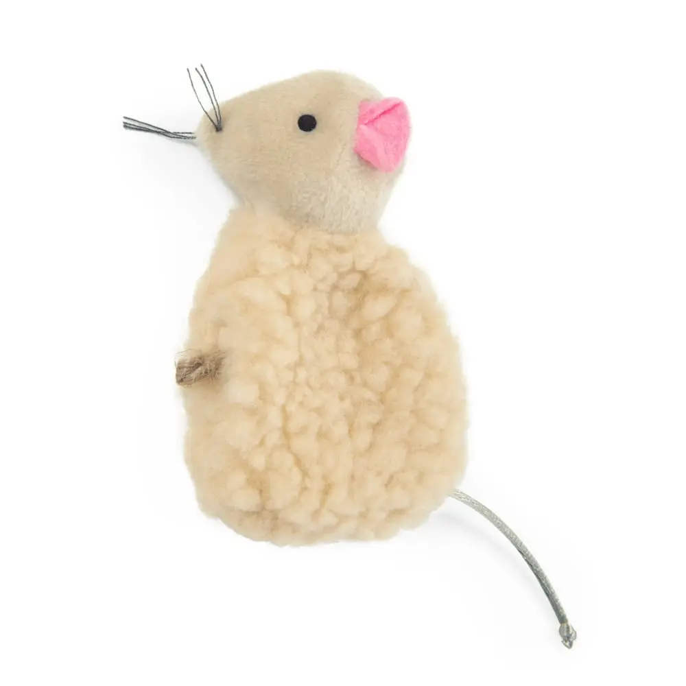 SmartyKat Madcap Mania Mouse – Refillable Catnip Plush Toy for Cats