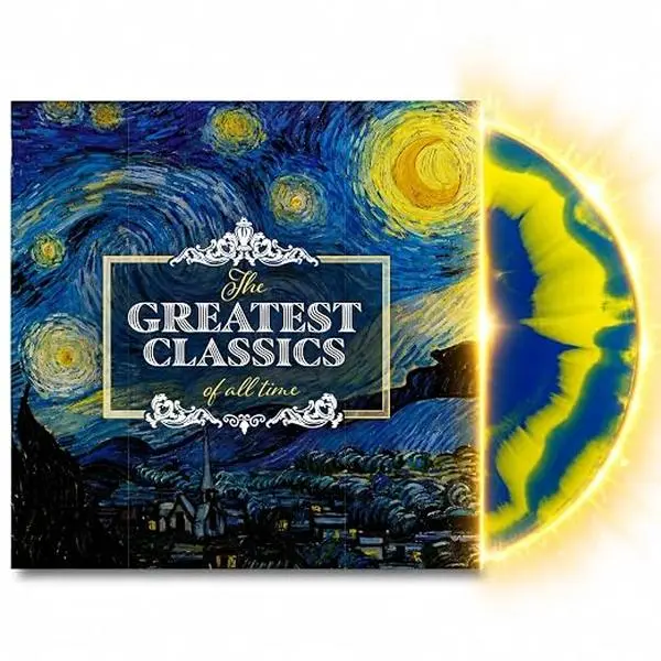 Classical Music Greatest Classics Ultimate Vinyl Collection - Featuring Mozart, Beethoven, Tchaikovsky, Grieg, Chopin & More - Premium Limited Edition Mystery Color Christmas Gift