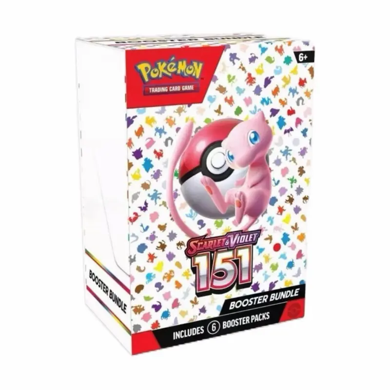 151 - 1 Pokémon Booster Bundle (6 Packs)