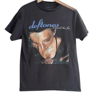 Deftones Around The Fur T-shirt Black Band Unisex Men Women, Vintage graphic 90's Unisex Tshirt