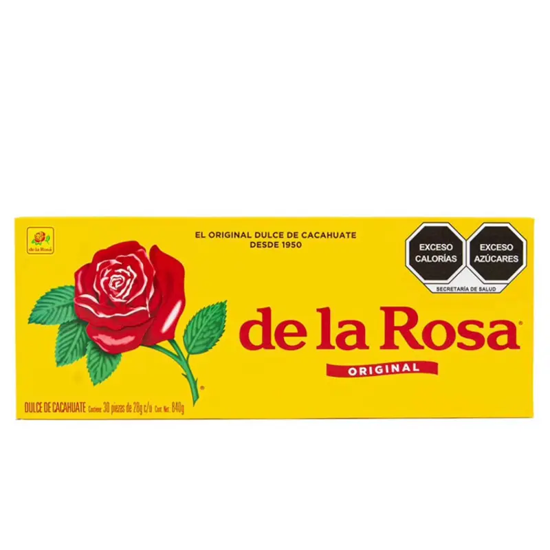 De La Rosa Mazapan, 30-Count Mexican (Classic Sweet Treat)