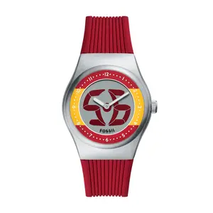 Fossil Men's World Flags Big Tic Spain Watch