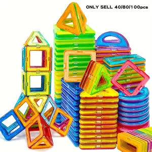 Magnetic Building Blocks Toy, Stem Learning Construction Set, Ideal Gift for Ages 3-6, Random Colors, Unisex