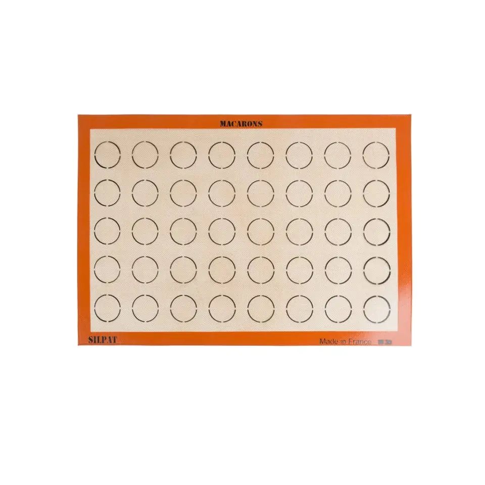 Demarle Silpat Non-Stick Silicone Macaron Baking Mat 620 x 420 mm - 40 Macarons