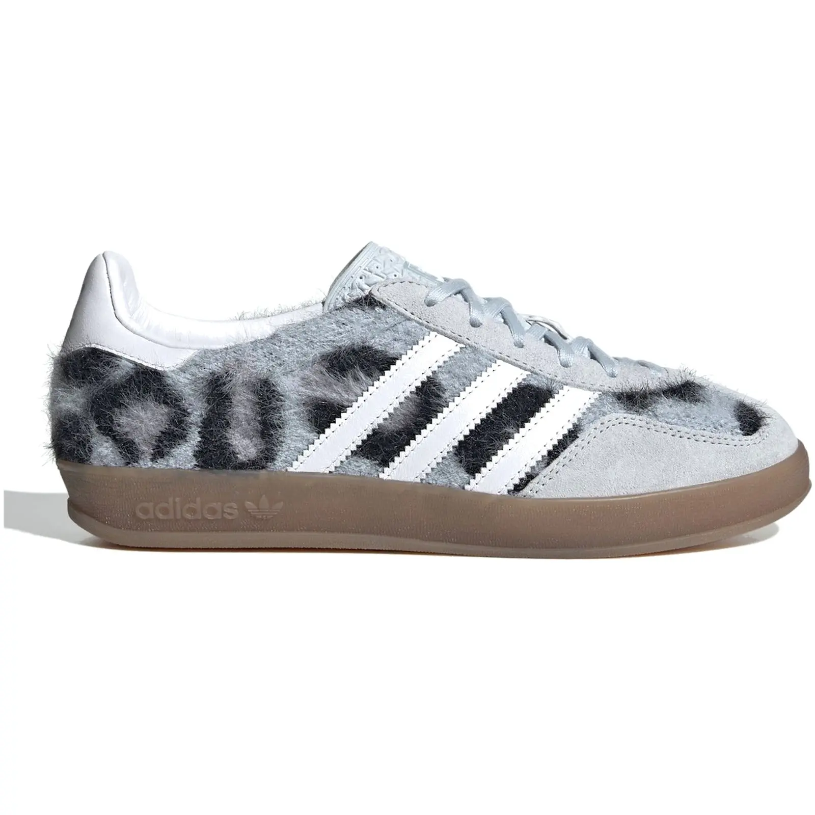 Adidas Gazelle Indoor atmos Pink Trinity Leopard Halo Blue Women's Fashion Sneaker office sneakers Print Cream back to, Female, Office Shoes