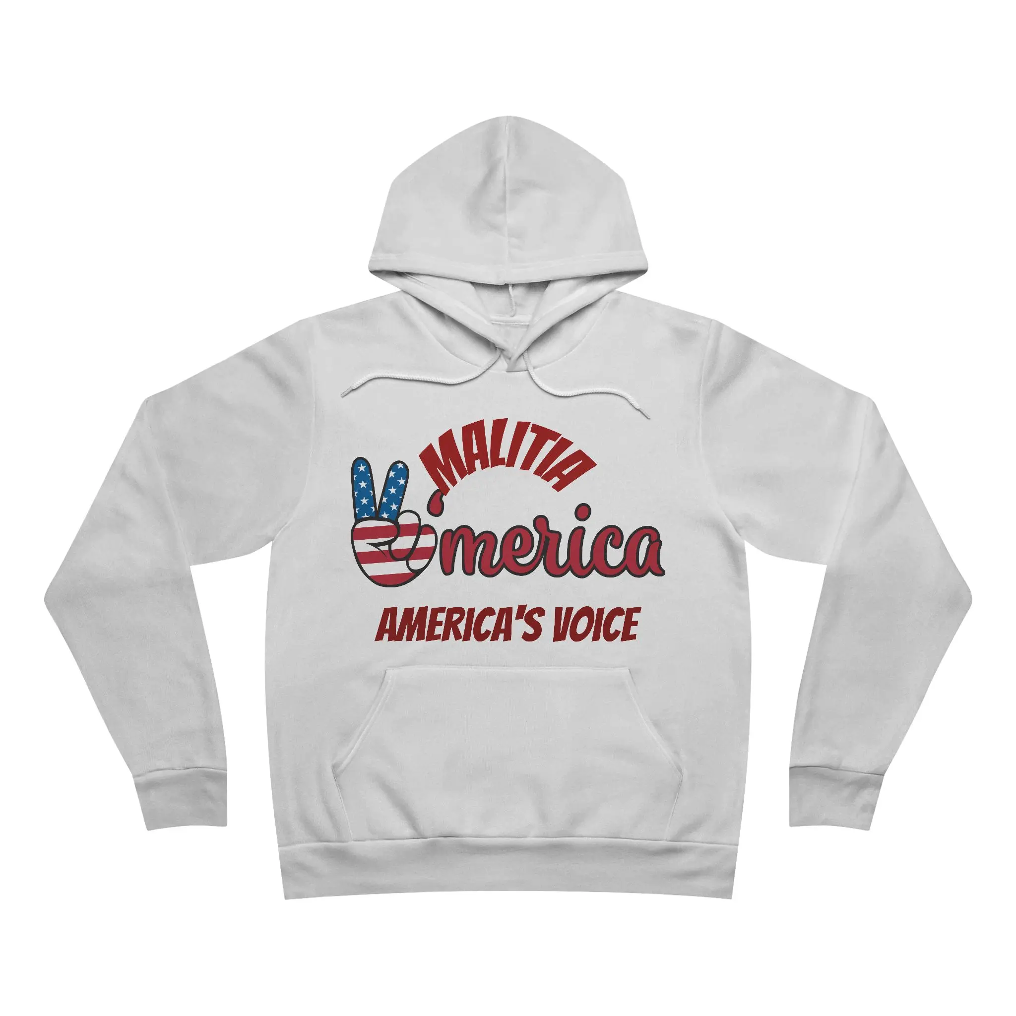 Unisex Sponge Fleece Pullover Hoodie