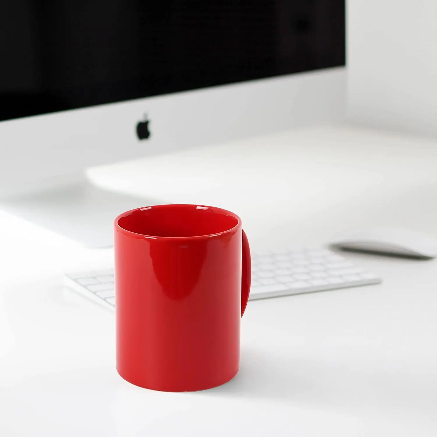 Large Coffee Mugs, 22 OZ(650ml) Extra Coffee Mug Set of 2, Smooth Ceramic  Boss Cups, Big Capacity and Large Handle, for Dad Men, Red - TikTok Shop
