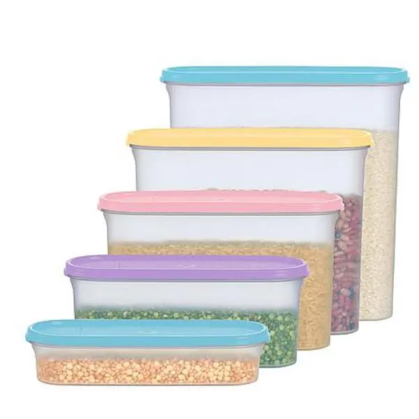 Tupperware® 10-piece Super Oval Modular Mates Dry Storage Set Tupperware® 10-piece Super Oval Modular Mates Dry Storage Set