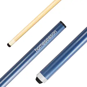 Pool Cues 57 inch Pool Cue Stick with 13mm Fiber Leather tip 4-Colors for Beginner, Commercial and Home Entertainment