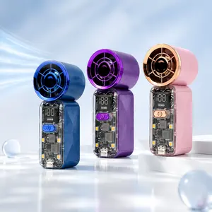 Summer Must-Have  Portable Mini Turbo Fan | Fast Cooling Handheld Rechargeable Air Blower