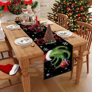 Christmas Table Runner Festive Decorations for Holiday Dining Cozy Cheerful Atmosphere Ideal for Family Gatherings christmas runnerfor table christmas tablerunners