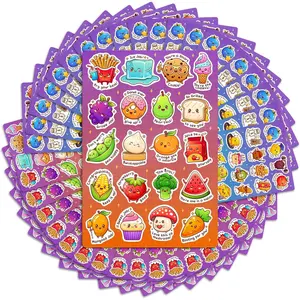 800 Pcs Cute Motivational Reward Stickers for Kids 40 Unique Designs for Toddlers 2-4 Years Teacher Classroom Supplies Student Food Stickers