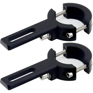 Spotlight Mount Brackets, Motorbike Tube Clamp Turn Signal Mounting Clamp Holder for 0.78"-1.5" Roll Bar (2 Pcs)