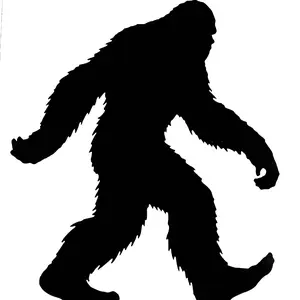 This is an original Bigfoot/Sasquatch Decal. Made with permanent, professional vinyl. Decor Decorative