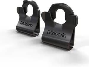 D'Addario Dual-Lock Guitar Strap Lock - Guitar Strap Locks Set - Protect Your Instrument with No Modifications or Hardware