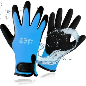 100% Waterproof Gloves for Men & Women,Winter Work Gloves with Grip for Cold Weather