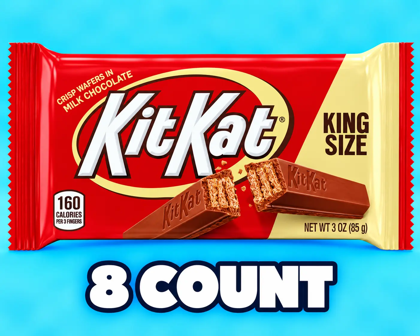 Kit kat King size 8 count 3oz