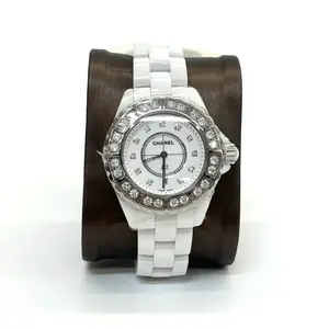 Chanel J12 Model H2429, Ceramic with Original Set Diamonds, Quartz Watch, Case Diameter 33mm, N 23387385