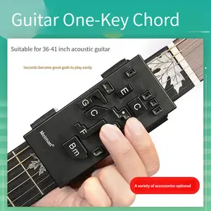 Portable Guitar Chord Trainer One click chord Guitar practice aids Assist Device beginner